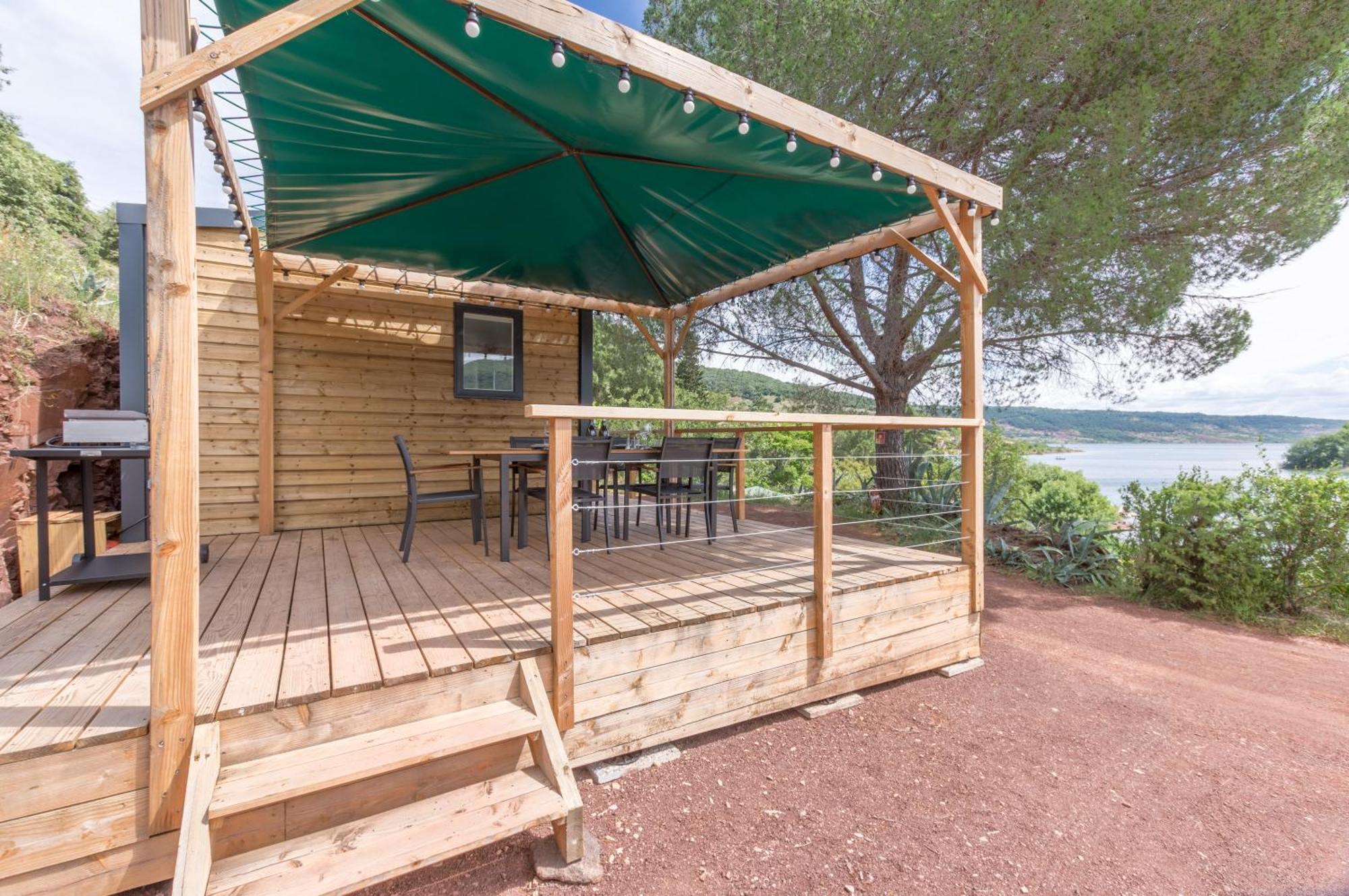 Camping Le Mas De Riri Celles  Exterior foto
